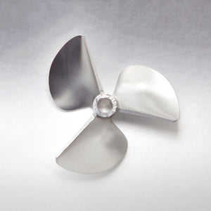 TFL P Series RC  Boat CNC Aluminum Three Blades Propeller 1.4 Pitch, 6.35mm shaft，Diameter 61/62/63/64/70mm