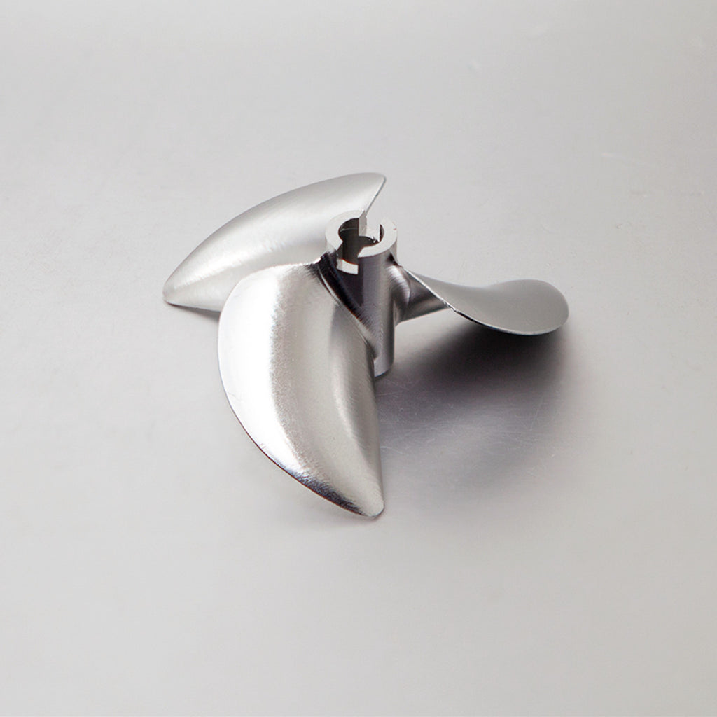 TFL P Series RC  Boat CNC Aluminum Three Blades Propeller 1.4 Pitch, 6.35mm shaft，Diameter 61/62/63/64/70mm