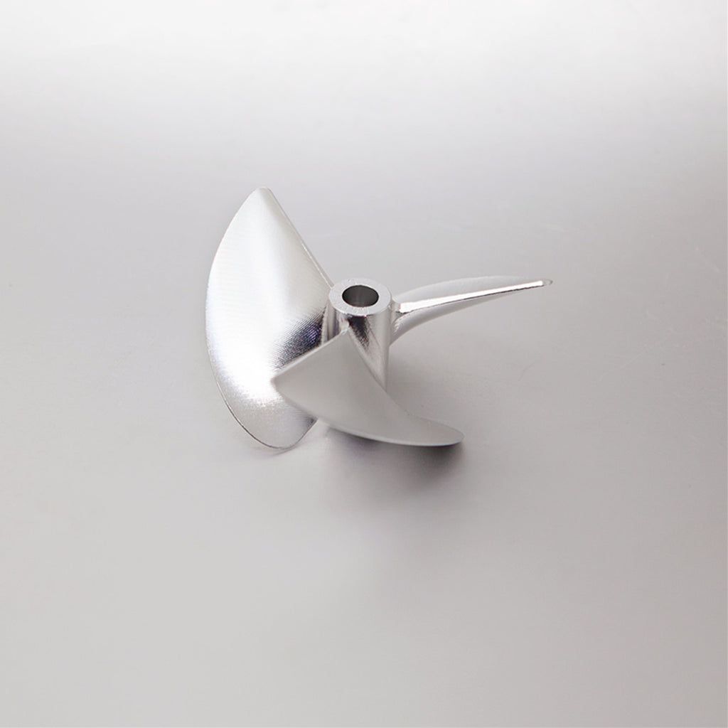TFL RC Boat CNC Aluminum Three Blades Propeller 1.4 Pitch, 6.35mm shaft，Diameter 66/67/68/69/70/71mm