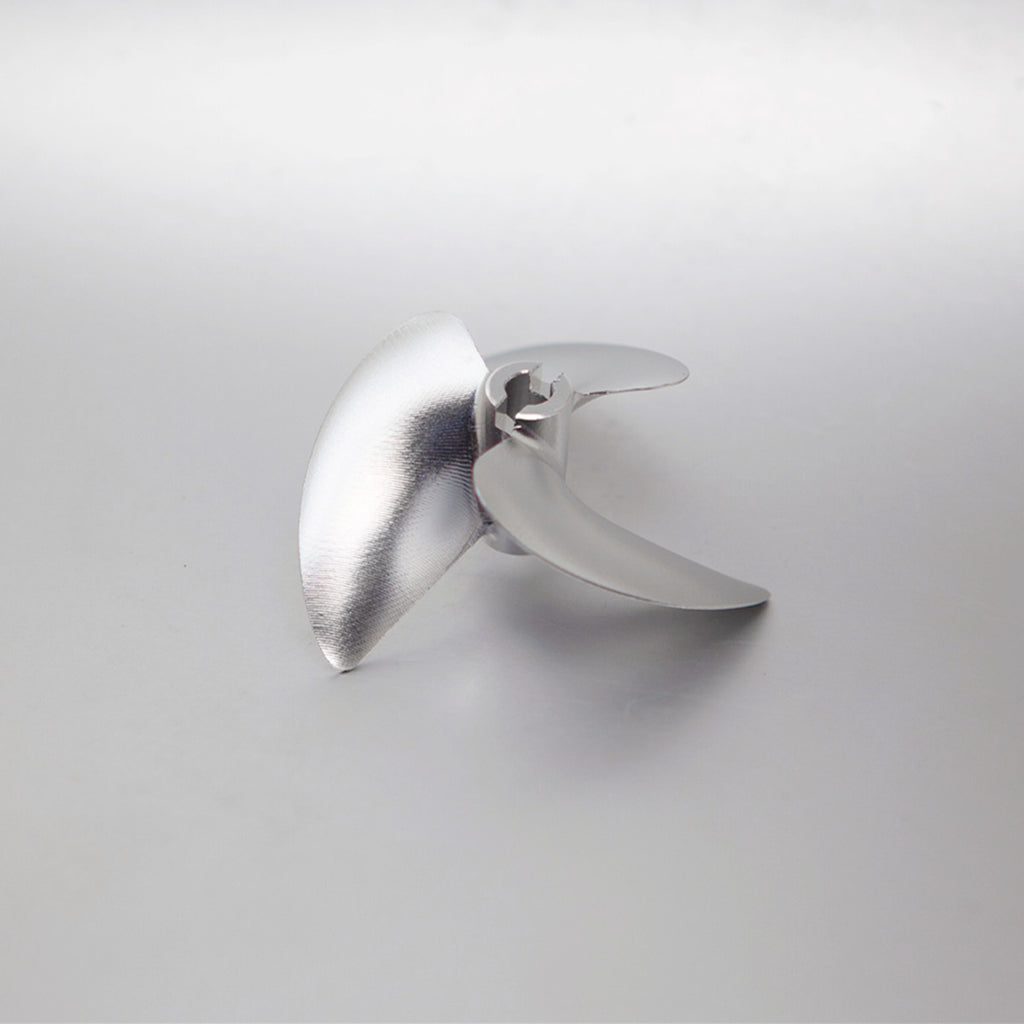 TFL RC Boat CNC Aluminum Three Blades Propeller 1.4 Pitch, 6.35mm shaft，Diameter 66/67/68/69/70/71mm