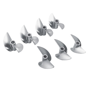 RC Boat CNC Aluminum Two Blades Propeller 1.4 Pitch,4.76mm,3/16 Shaft, Dia 36~55mm