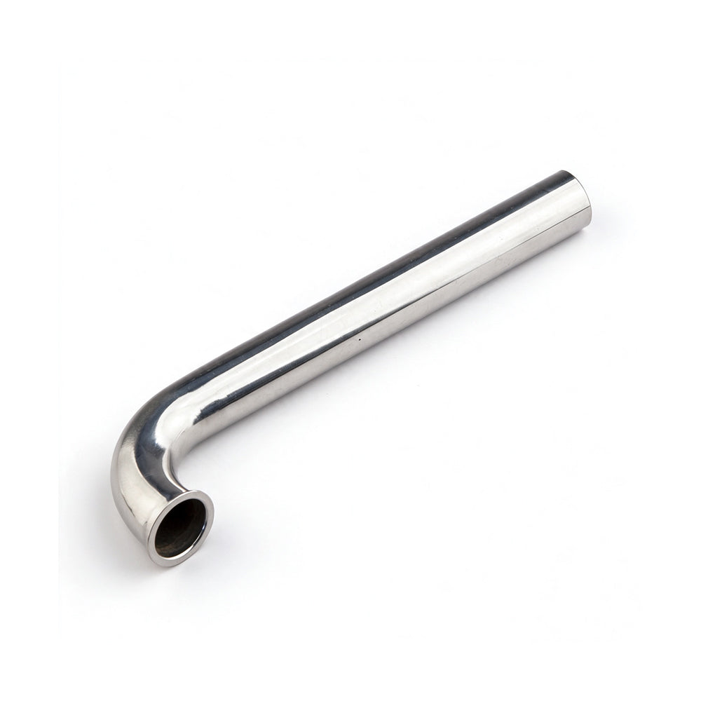 TFL Gas RC Boat Parts 25.4mm L-Shaped Stainless Steel Exhaust Bend 230mm