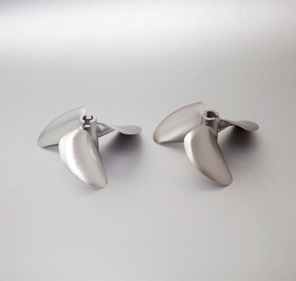 TFL RC Boat CNC  Aluminum Three Blades Propeller 1.4 Pitch, 6.35mm shaft，Diameter 72mm