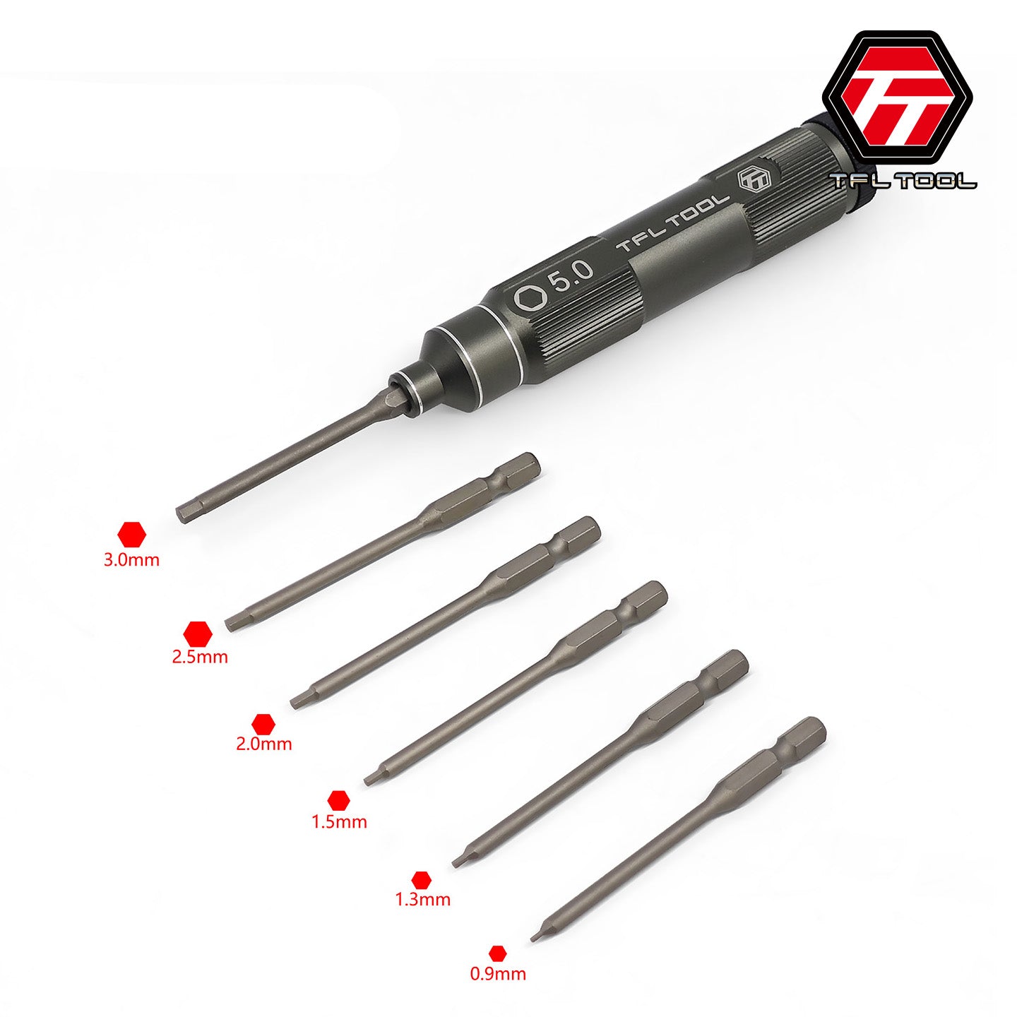 TFL RC TOOL 6-in-1 Mini Pocket Precision Screwdriver