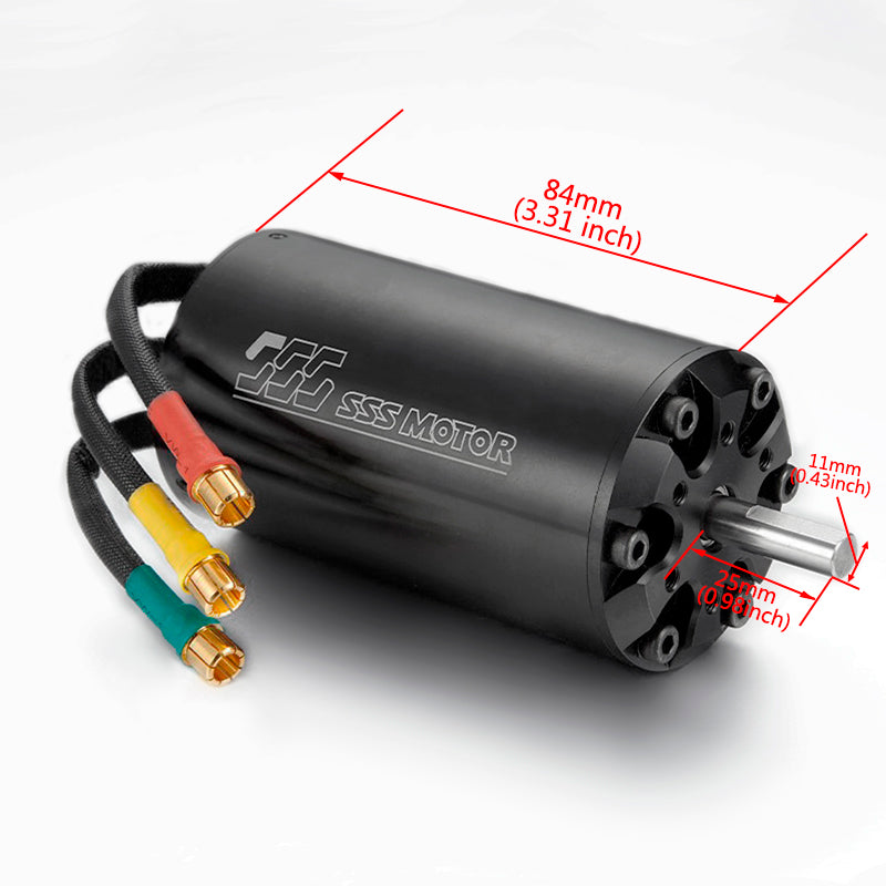 SSS 5684 Series 6 Poles Inner Runner Brushless Motor  For RC Boat Accessory Part Electric Surfboard